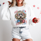 Labradoodle Patriotic Dog, USA, America, Pet Lover, 4th of July Sweatshirt