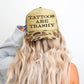Tattoos Are Trashy Camo Snapback Trucker Hat