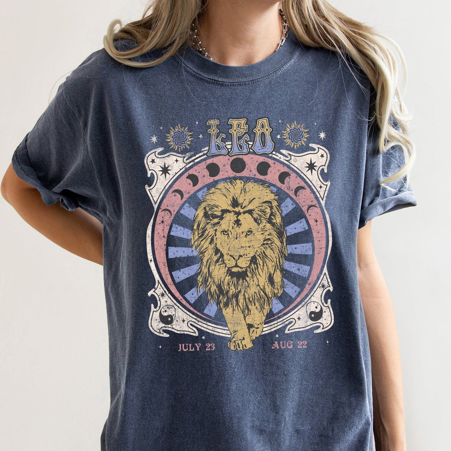 Leo Zodiac Comfort Colors Tees, Horoscope, Astrology