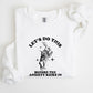 Let's Do this Before Anxiety Kicks In, Rabbit, Alice Wonderland, Meme, Aesthetic, Funny Sweatshirt