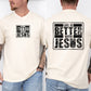 Life Is Better With Jesus, Christian, Religious, Faith, Gospel Tshirt Comfort Colors T-Shirt
