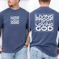 Living Proof of a Loving God, Faith, Gospel, Religious, Christian Tshirt Comfort Colors T-Shirt