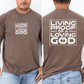 Living Proof of a Loving God, Faith, Gospel, Religious, Christian Tshirt Comfort Colors T-Shirt