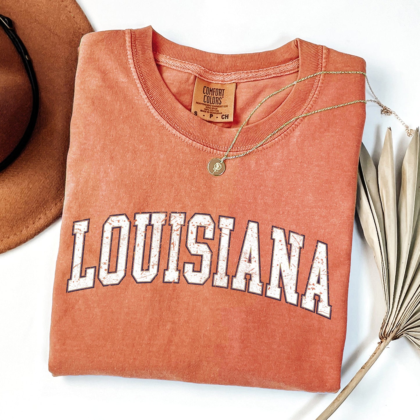 Louisiana, Football, Sports, Game Day, Big Game, Touchdown, Tailgate Party, University, College, State Tshirt Comfort Colors T-Shirt