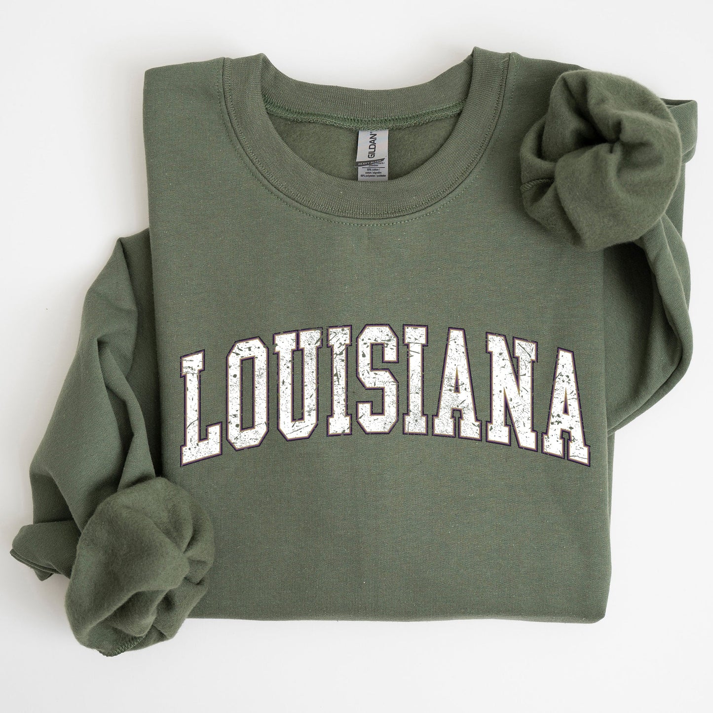 Louisiana, Football, Sports, Game Day, Big Game, Touchdown, Tailgate Party, University, College, State Sweatshirt