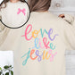 Love Like Jesus, Front and Back, Pastel, Christian, Religious, Faith, Gospel Sweatshirt