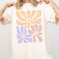 Lovely Gorgeous Abstract Flowers, Boho Floral Design, Summer Vibes, Gardening, Festival, Nature Shirt Comfort Colors T-Shirt
