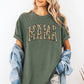Mama, Camo, Camouflage, Hunting, Retro, Mother's Day Tshirt Comfort Colors T-Shirt