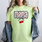 Mama, Cherries, Checkered, Retro, Comfort Colors T-Shirt