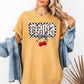 Mama, Cherries, Checkered, Retro, Comfort Colors T-Shirt