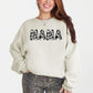 Mama, Cow Print, Classic, Animal Print, Mother's Day Sweatshirt