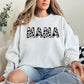 Mama, Cow Print, Classic, Animal Print, Mother's Day Sweatshirt