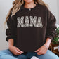 Mama, Faux Lace, Coquette, Varsity, Mother's Day Sweatshirt