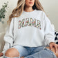 Mama, Floral, Chinoiserie, Coquette, Varsity, Mother's Day Sweatshirt