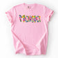 Mama, Floral, Flowers, Mother's Day, Bright, Colorful, Pastels Tshirt Comfort Colors T-Shirt