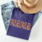 Mama, Football, Sports, Game Day, Big Game, Touchdown, Tailgate Party Tshirt Comfort Colors T-Shirt