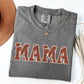 Mama, Football, Sports, Game Day, Big Game, Touchdown, Tailgate Party Tshirt Comfort Colors T-Shirt