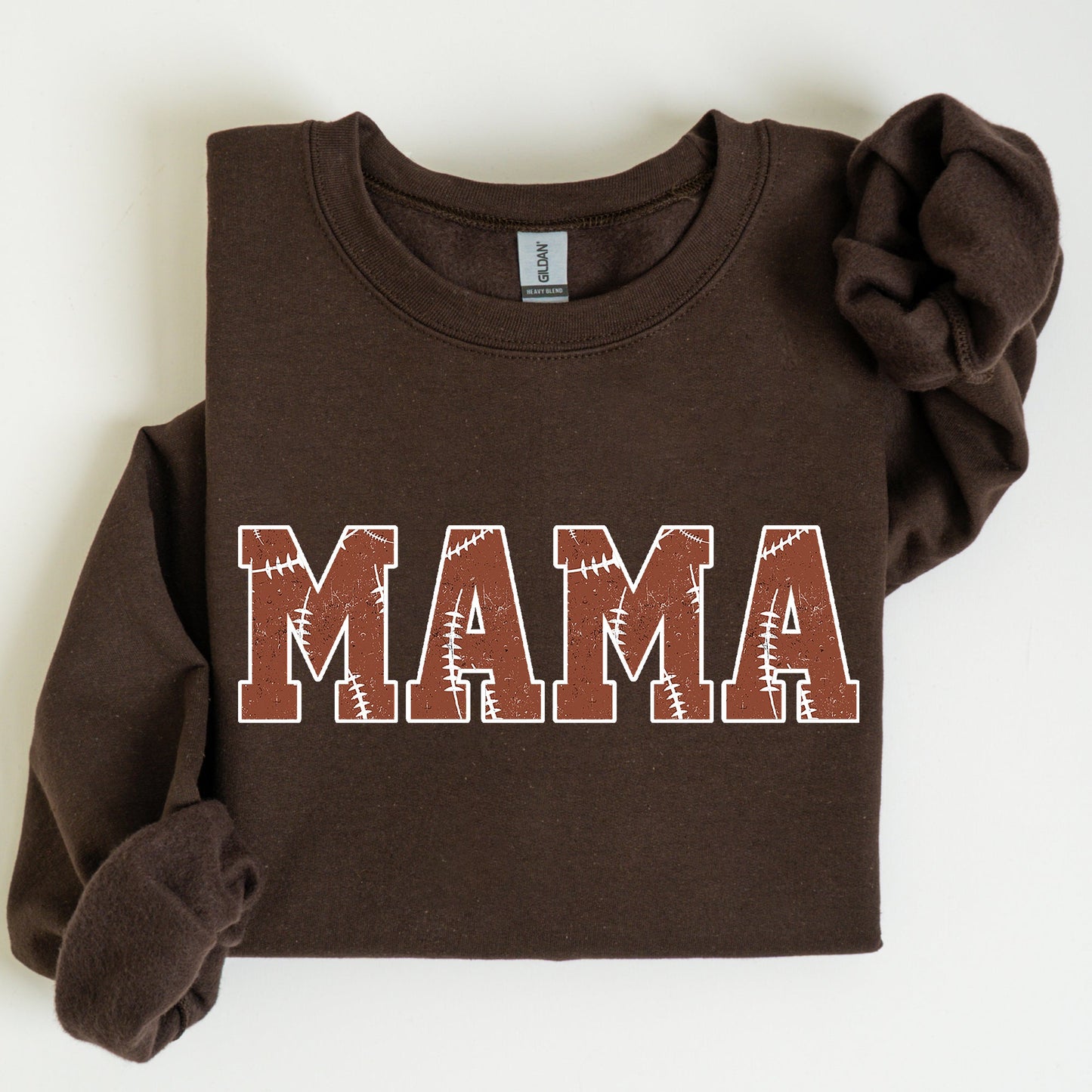Mama, Football, Sports, Game Day, Big Game, Touchdown, Tailgate Party Sweatshirt