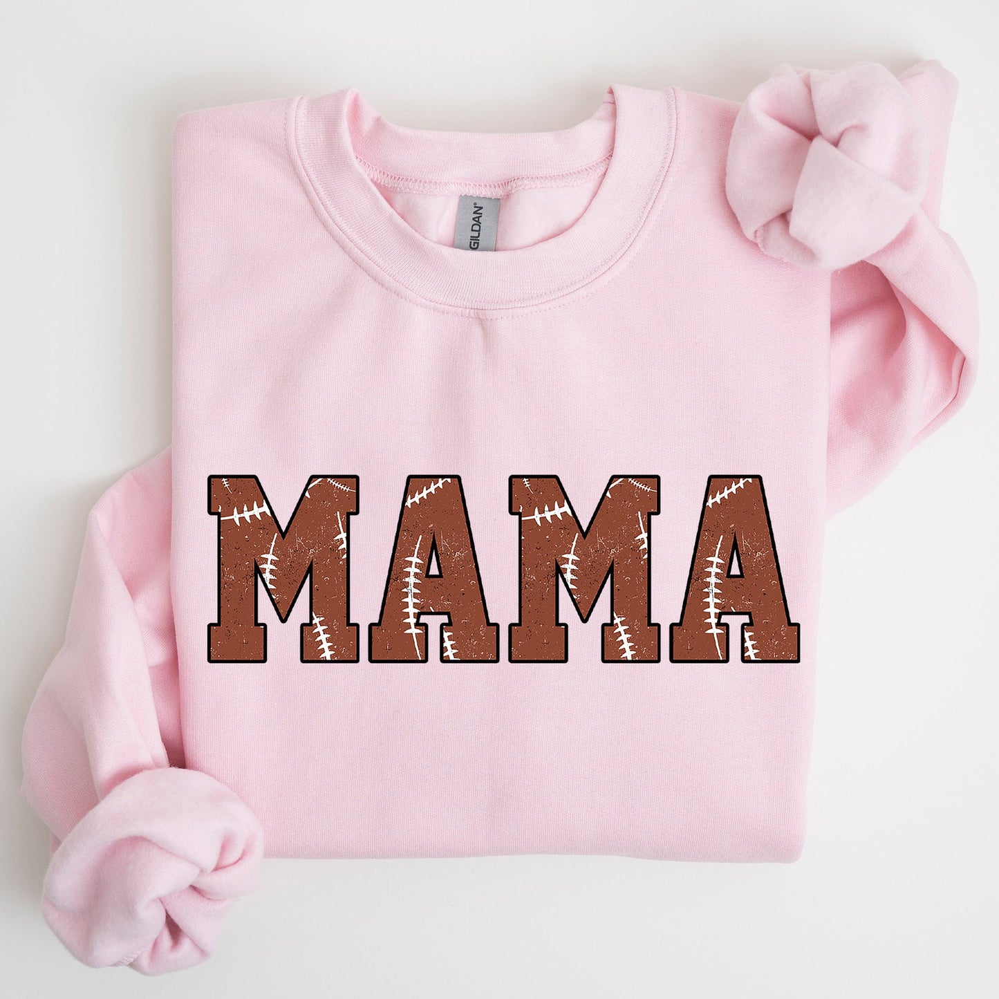 Mama, Football, Sports, Game Day, Big Game, Touchdown, Tailgate Party Sweatshirt