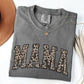 Mama, Leopard Print Tshirt Comfort Colors T-Shirt