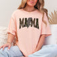 Mama, Leopard Print, Camo, Camouflage, Checkered, Lightning Bolt, Mother's Day Tshirt Comfort Colors T-Shirt