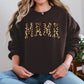 Mama, Leopard Print, Retro, Animal Print, Mother's Day Sweatshirt