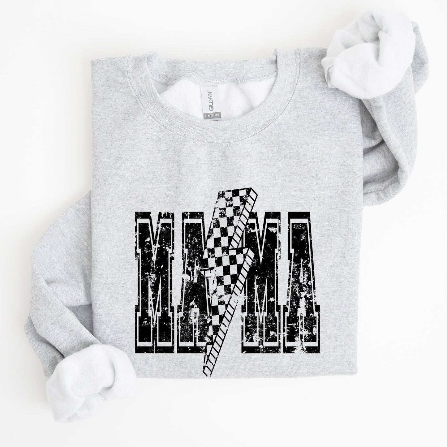 Mama, Lightning Bolt, Mother's Day, Motherhood Sweatshirt