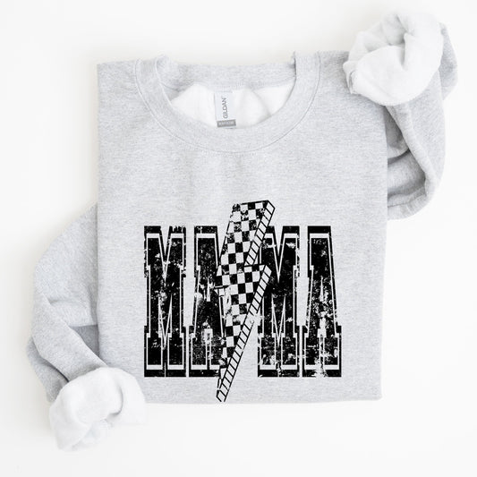 Mama, Lightning Bolt, Mother's Day, Motherhood Sweatshirt