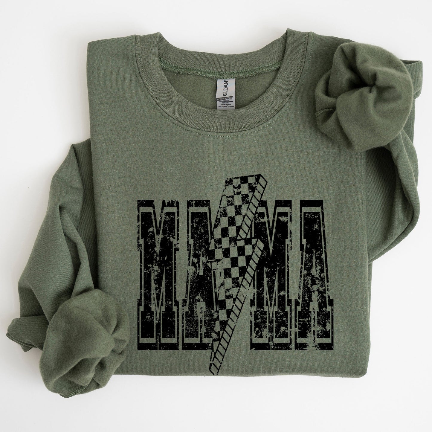 Mama, Lightning Bolt, Mother's Day, Motherhood Sweatshirt