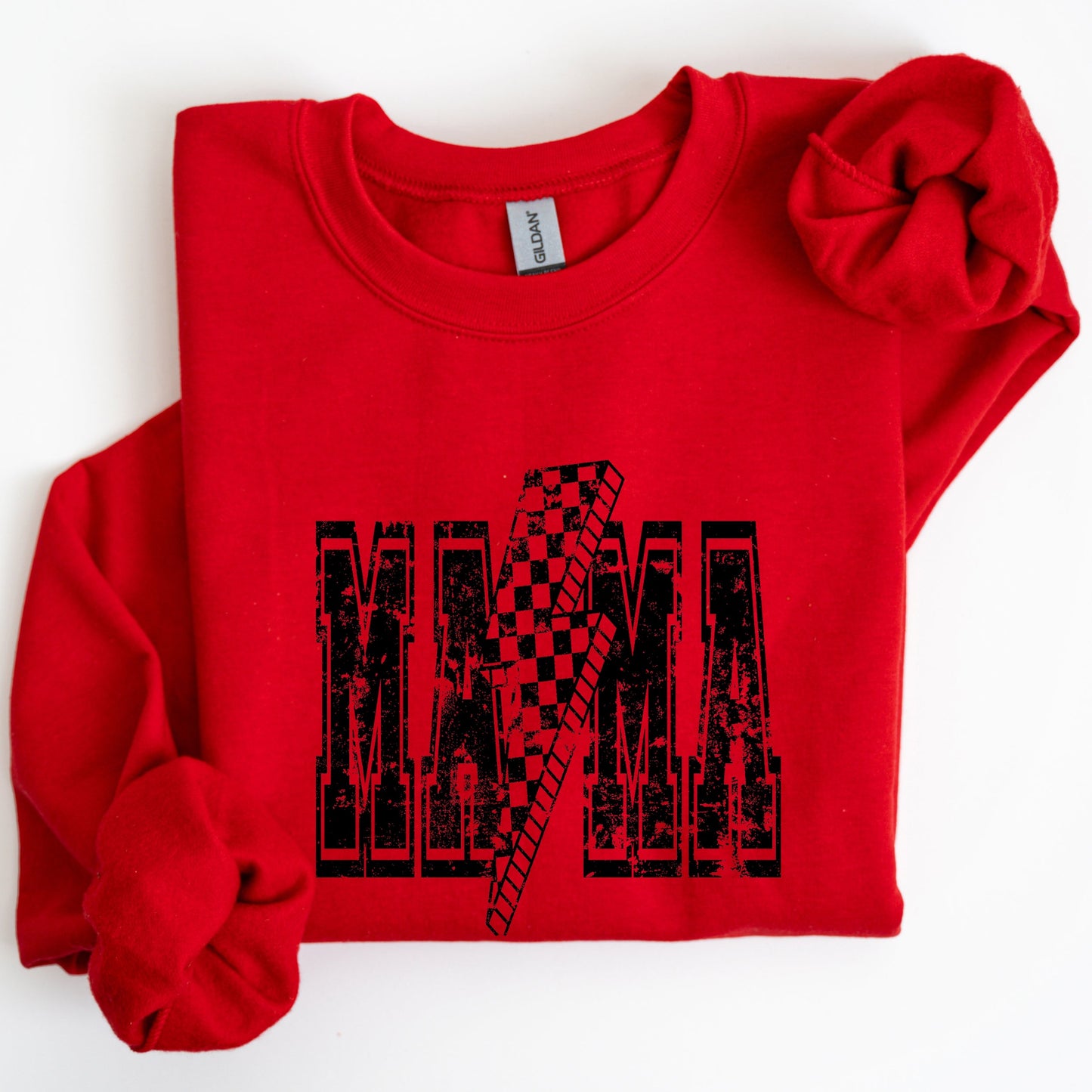 Mama, Lightning Bolt, Mother's Day, Motherhood Sweatshirt
