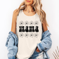 Mama, Minimalist, Daisies, Retro Comfort Colors Tank Top
