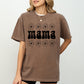 Mama, Retro, Daisy, 70s, Flowers, Mother, Mom Shirt Comfort Colors T-Shirt