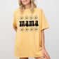 Mama, Retro, Daisy, 70s, Flowers, Mother, Mom Shirt Comfort Colors T-Shirt