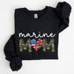 Marine Mom, Military, Armed Forces, Mother's Day Sweatshirt