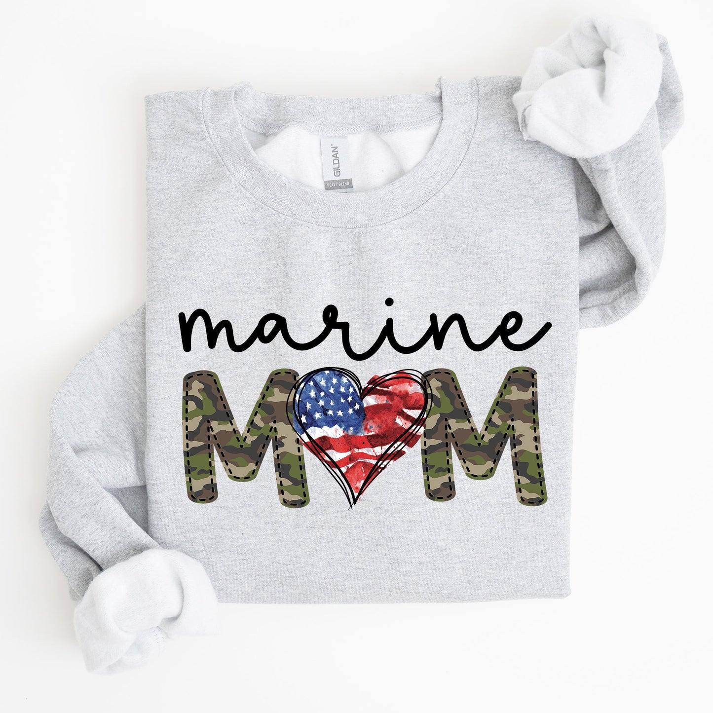 Marine Mom, Military, Armed Forces, Mother's Day Sweatshirt