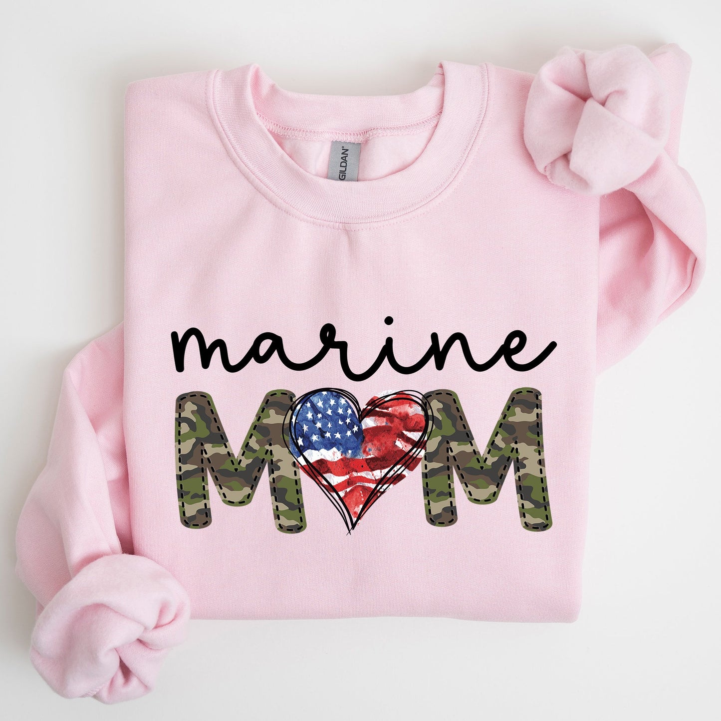 Marine Mom, Military, Armed Forces, Mother's Day Sweatshirt