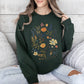 Meadow Magic Soft Floral Print Sweatshirt
