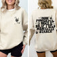 Mentally Stable, Funny, Skeleton, Powerful Sweatshirt