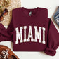Miami, Football, Sports, Game Day, Big Game, Touchdown, Tailgate Party, University, College, State Sweatshirt
