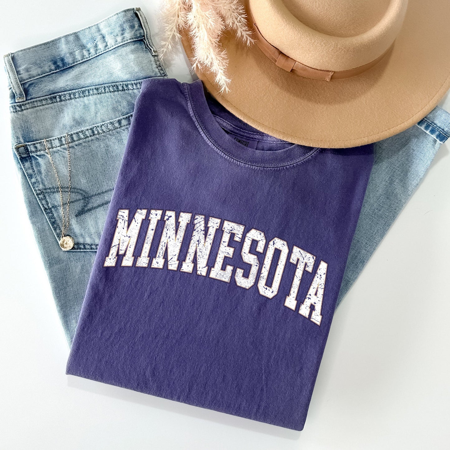 Minnesota, Football, Sports, Game Day, Big Game, Touchdown, Tailgate Party, University, College, State Tshirt Comfort Colors T-Shirt