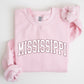 Mississippi, Football, Sports, Game Day, Big Game, Touchdown, Tailgate Party, University, College, State Sweatshirt