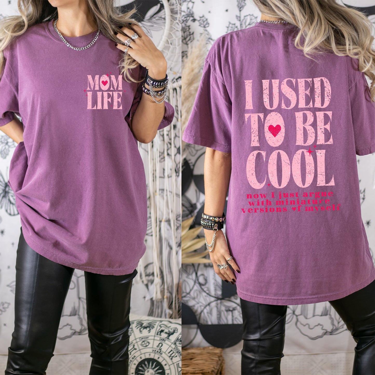 Mom Life, Used To Be Cool, Mama, Mother's Day, Trend Comfort Colors Tshirt