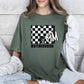 Mom, Comfort Colors, Motherhood, MTV, Retro, Checkerboard, Comfort Colors Tshirt