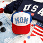 Mom, Stars, Patriotic, Snapback Trucker Hat