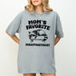 Mom's Favorite Disappointment, Funny, Raccoon, Aesthetic, Meme Shirt Comfort Colors T-Shirt