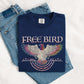 Free Bird Shirt, Comfort Colors Band TShirt, Old School Band T-shirt, Retro Music Shirt, Rock Band Tee