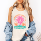 Nobody Likes A Shady Beach, Funny, Summer, Beach, Hot Girl Summer, Sunshine Comfort Colors Tank Top