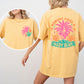 Nobody Likes A Shady Beach, Skeleton, Fun, Beach Wear, Hot Girl Summer, Palm Tree, Tshirt Comfort Colors T-Shirt