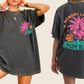 Nobody Likes A Shady Beach, Skeleton, Fun, Beach Wear, Hot Girl Summer, Palm Tree, Tshirt Comfort Colors T-Shirt