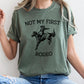 Not My First Rodeo, Cowboy, Bronco Rider, Country, Cowgirl, Tshirt Comfort Colors T-Shirt